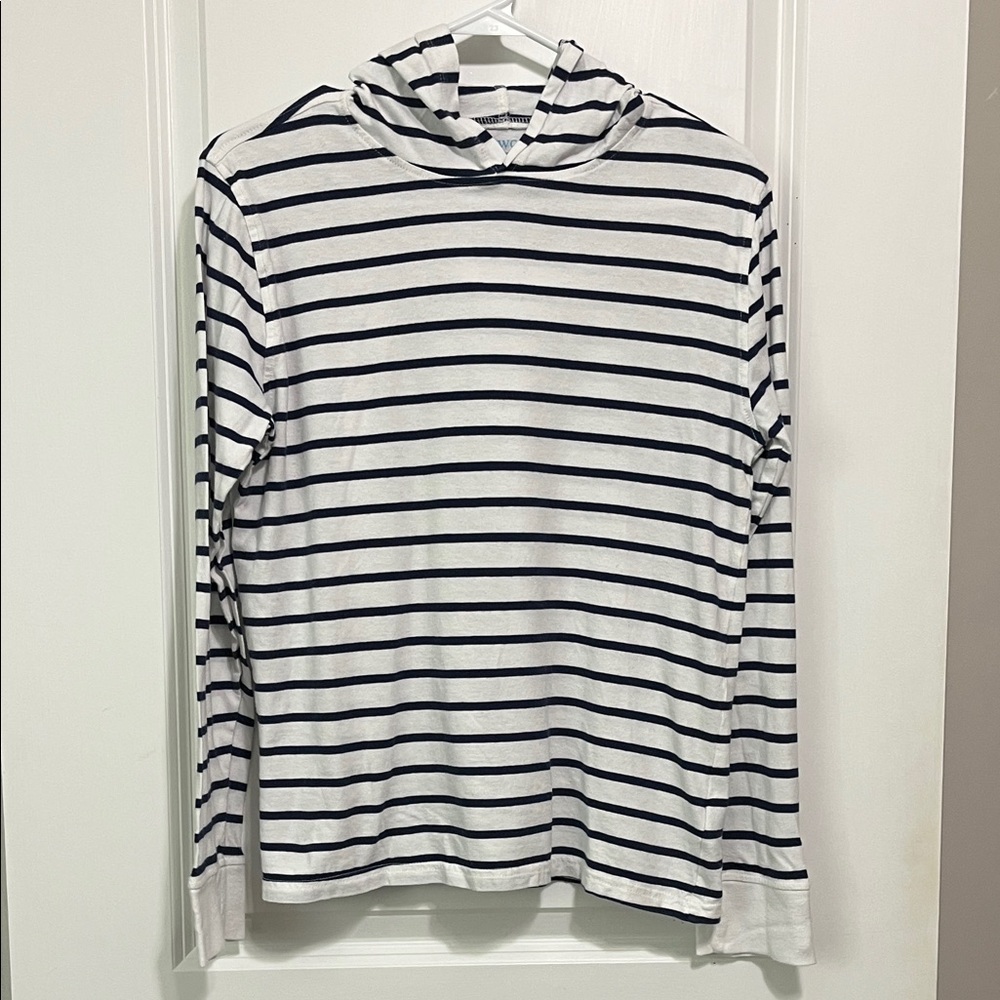 Crewcuts Striped Jersey Hooded Tee Sz XL